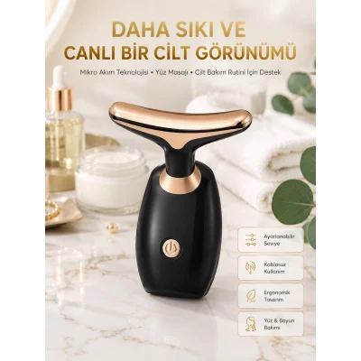 BUĞZ Mikro Akım Teknolojili, Taşınabilir Cilt Bakım Cihazı