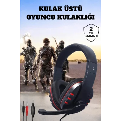  Mikrofonlu, Gürültü Engelleyici ve Dayanıklı Kulaklık: Oyun Performansınızı Zirveye Taşıyın