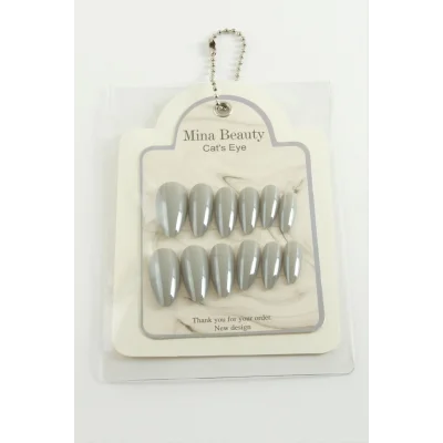  Mina Beauty Kedi Gözü Takma Tırnak
