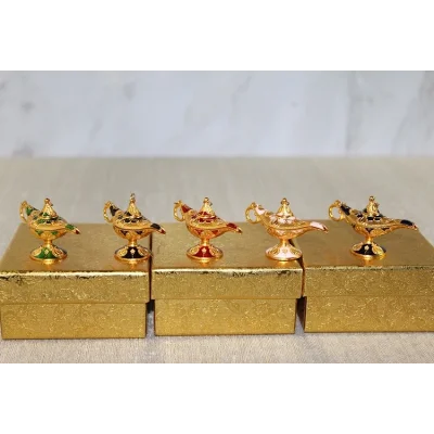 BUĞZ Mineli Metal Alaaddin Lambası Model 6