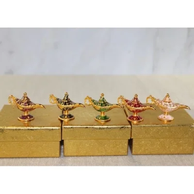  Mineli Metal Alaaddin Lambası Model 8