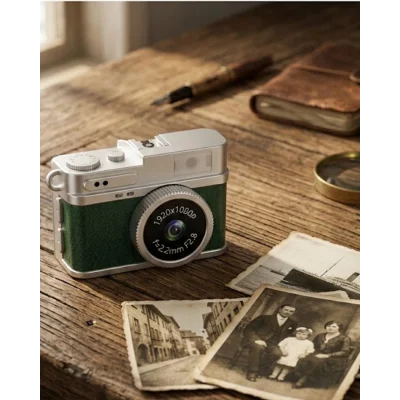 BUĞZ Mini 4K Ultra HD Dijital Kamera 1080P Video IPS Ekran Cep Boy Taşınabilir