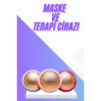  Mini Akıllı Maske Terapi Cihazı Cilt Bakım Led Işık Terapi Cihazı