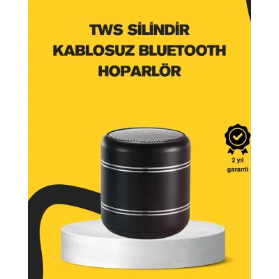 BUĞZ Mini Alüminyum Bluetooth Hoparlör Yüksek Bas Performansı
