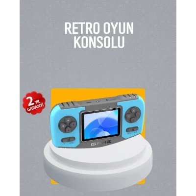 BUĞZ Mini Arcade Oyun Konsolu Hafif Taşınabilir Çocuk Hediyelik