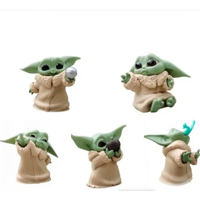 BUĞZ Mini Baby Yoda Figür 6 Adet