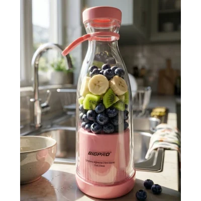 BUĞZ Mini Blender USB Şarjlı Smoothie Hazırlayıcı Kolay Temizlenebilir Tasarım