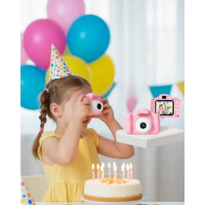 BUĞZ Mini Dijital Kamera HD Video Kayıt ve Fotoğraf Çekim Özellikli USB Şarjlı Taşınabilir Cihaz