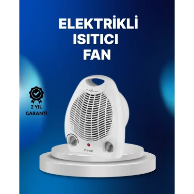 BUĞZ Mini Elektrikli Isıtıcı – 2000W Güç, Fanlı Isıtma, 3 Isı Modu