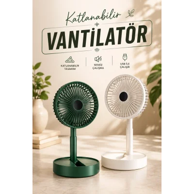 BUĞZ Mini Fan Soğutucu Telefon Tutucu Vantilatör