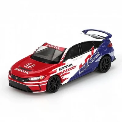 BUĞZ Mini GT 1/64 Honda Civic TYPE R 2024 Pace Car HRC