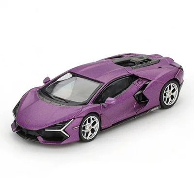 BUĞZ Mini GT 1/64 Lamborghini Revuelto Viola 30th Matte - Blister Paket