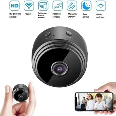 BUĞZ Mini HD Wi-Fi Güvenlik Kamerası