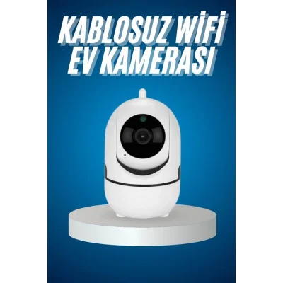 BUĞZ Mini IP Kamera Hareketli Güvenlik Kamerası Kablosuz Wifi Kamera Mikrofonlu - Lisinya