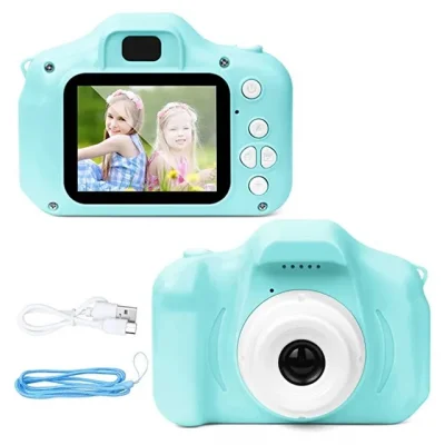 BUĞZ Mini Kamera Fotoğraf Makinesi Mavi