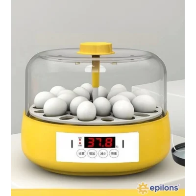  Mini Otomatik Ev Tipi Kuluçka: Papağan Bıldırcın Kuluçka Makinesi 18li Yumurtalı Mx-18