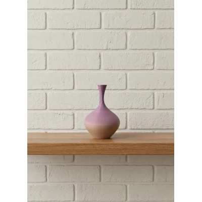 BUĞZ Mini Rainbow Dekoratif Vazo 8 cm Renk Geçişli Modern Tasarım