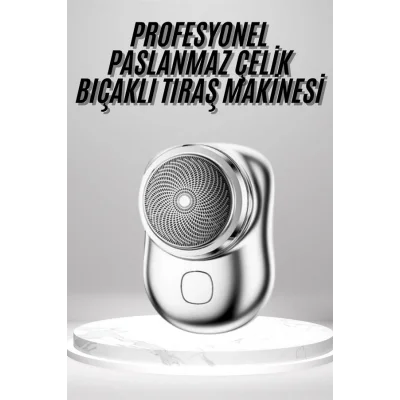 BUĞZ Mini Sıfır Sakal Yanak Tıraş Makinesi USB Şarjlı Sıfır Sakal Taşınabilir Korumalı - BUĞZ