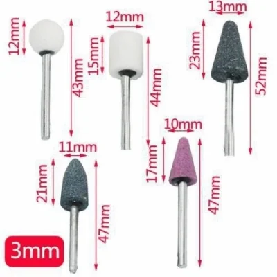  Mini Taş Zımpara Matkap Ucu Seti 10 Parça