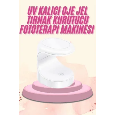 BUĞZ Mini Taşınabilir Kalıcı Oje Jel Tırnak Kurutucu Fototerapi Makinesi - Lisinya