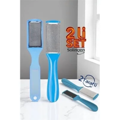 BUĞZ Modacar Topuk Törpüsü - Topuk Rendesi 2 li Set 2 Yüzeyli Solingen Professional