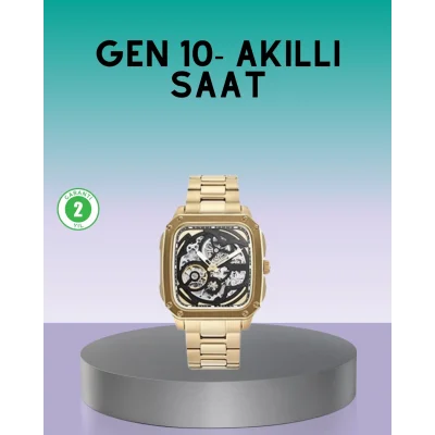  Modern Tasarımlı Akıllı Saat Kalp Atış Uyku Spor Aktivite Takip