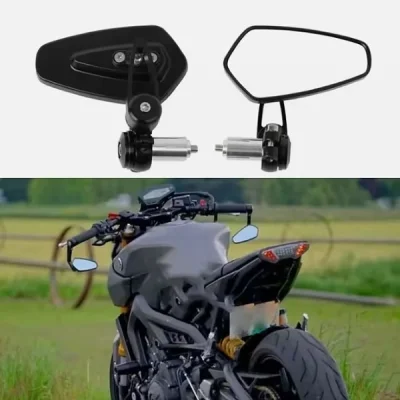 BUĞZ Motosiklet Gidon Aynası Siyah Tak Kullan