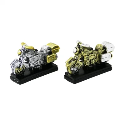 BUĞZ Motosiklet Tasarımlı Vintage Biblo - Dekoratif Reçine Obje