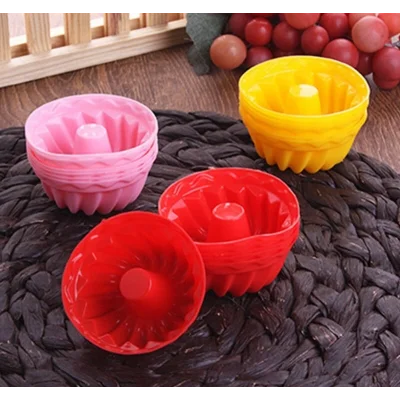 BUĞZ Muffin Kek Kalıbı Silikon 6 Adet