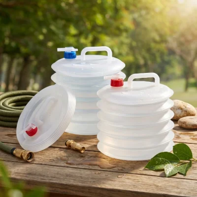 BUĞZ Musluklu Akordiyon Katlanır Su Bidonu 10 Litre