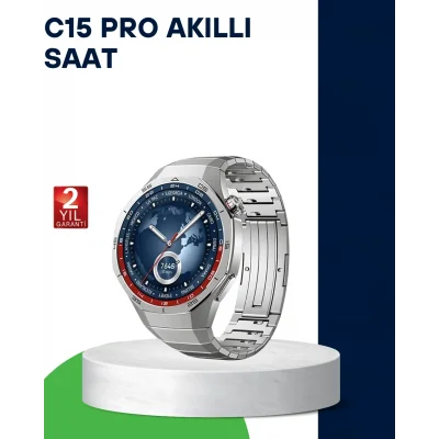 BUĞZ Nabız Ölçerli Suya Dayanıklı Akıllı Saat