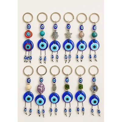 BUĞZ Nazar Boncuğu Anahtarlık Nzr01