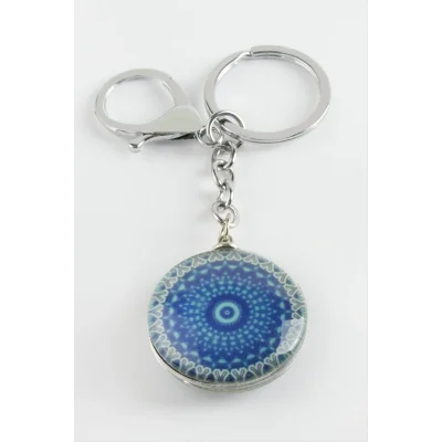 BUĞZ Nazar Cam Anahtarlık