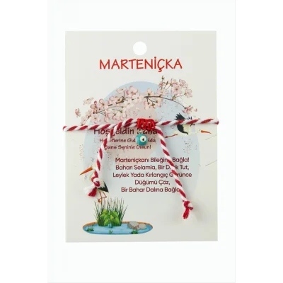 BUĞZ Nazar Marteniçka Makrome İp Bileklik