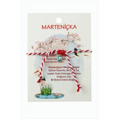 BUĞZ Nazar Marteniçka Makrome İp Bileklik