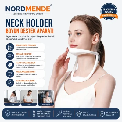 BUĞZ Neck Holder Boyun Destek Aparatı | Ergonomik & Medikal Kullanım
