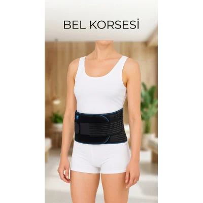 BUĞZ Nefes Alabilir Ayarlanabilir Ortopedik Bel Destekli Çalışma Korsesi