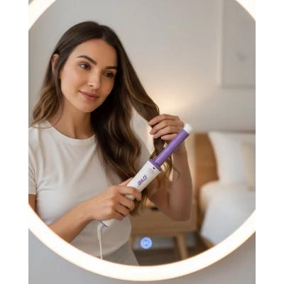 BUĞZ Negatif İyon Teknolojili Saç Maşası – Kabarmayan, Elektriklenmeyen Bukleler