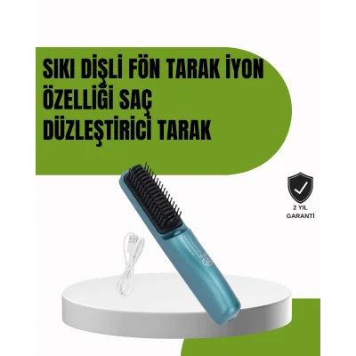 BUĞZ Negatif İyonlu Seramik Düzleştirici – Kablosuz Kullanım