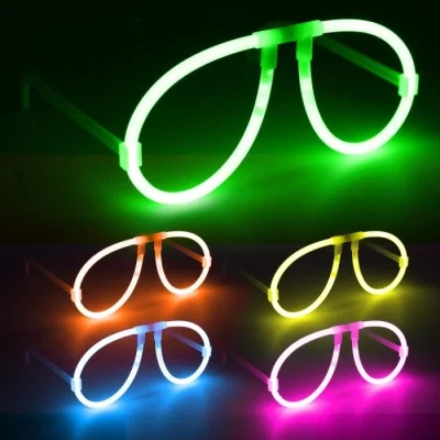 BUĞZ Neon Glow Fosfor Gözlük – Festival  Parti (1239li Set)