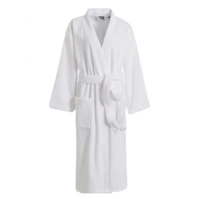 BUĞZ Nevresim Dünyası Pamuklu Tek Bornoz Beyaz Unisex