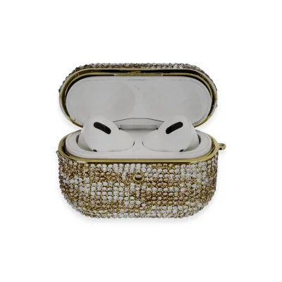 BUĞZ Airpods Pro 2 (2.nesil) Klor Taşlı Kılıf - Desen 6