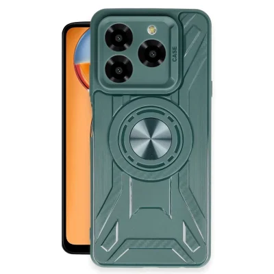 BUĞZ General Mobile Era 30 Kılıf Lincoln Silikon - Koyu Yeşil