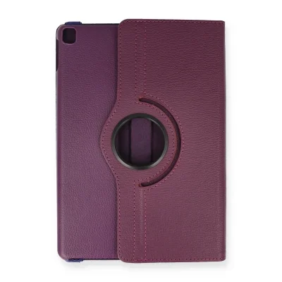 BUĞZ İpad Pro 13 (2024) Kılıf 360 Tablet Deri Kılıf - Mürdüm