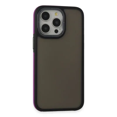 BUĞZ İphone 13 Pro Max Harvel Kapak - Derin Mor