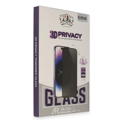 BUĞZ İphone 14 Bilvis 3d Hayalet Cam Ekran Koruyucu