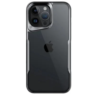 BUĞZ İphone 14 Pro Max Kılıf Boyi Silikon Kapak - Titan Gri