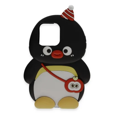 BUĞZ İphone 15 Pro Kılıf Poky Karakter Silikon Kapak - Desen 12