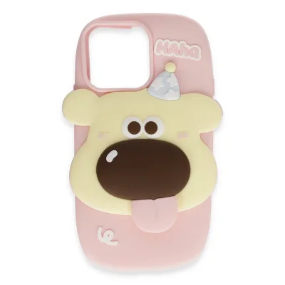 BUĞZ İphone 15 Pro Max Kılıf Poky Karakter Silikon Kapak - Desen 6