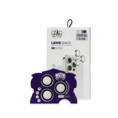 BUĞZ İphone 16 Pro Max Bilvis Titan Kamera Lens - Titan Gri